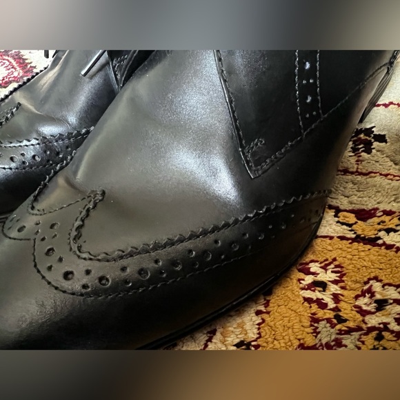 🇬🇧 MOSS LONDON Formal Black Men’s Shoes - Picture 2 of 6